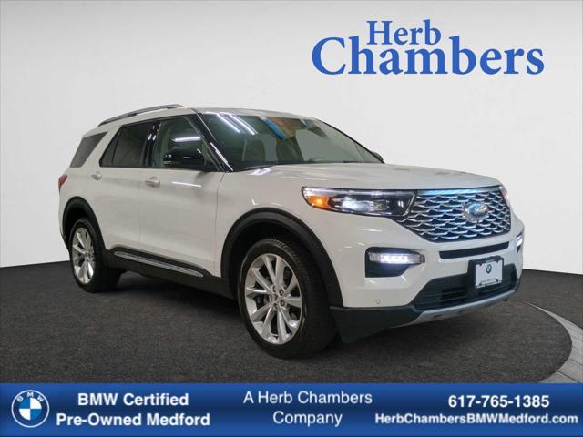 used 2022 Ford Explorer car, priced at $36,998