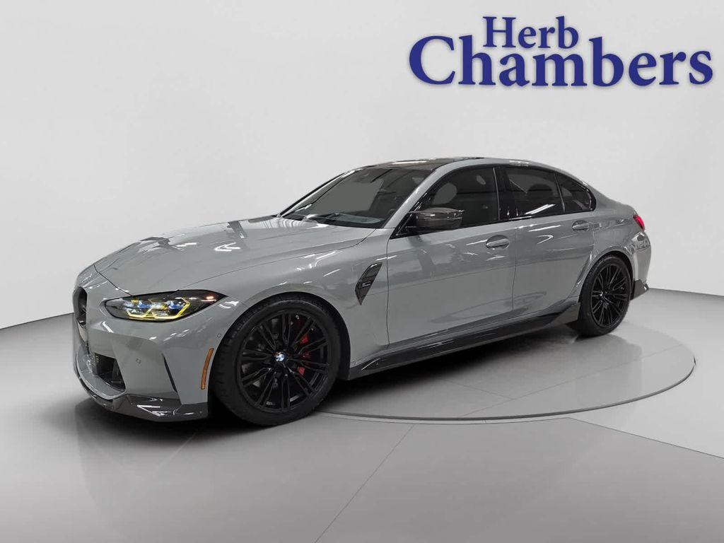 used 2023 BMW M3 car, priced at $87,998