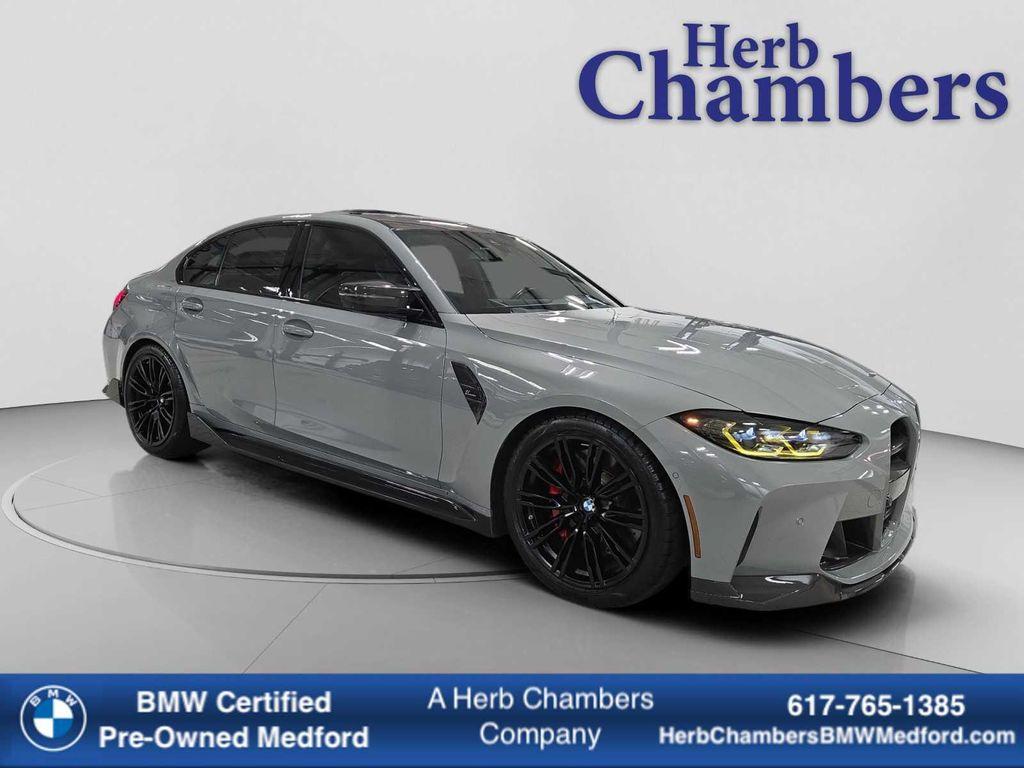 used 2023 BMW M3 car, priced at $87,998