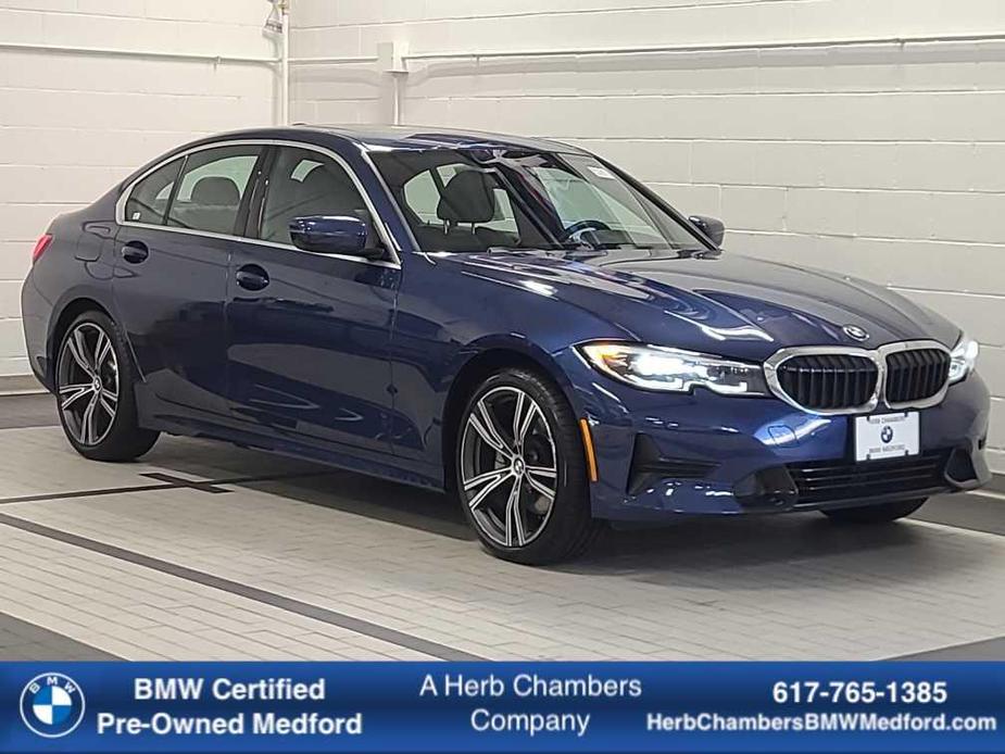 used 2021 BMW 330 car, priced at $32,198