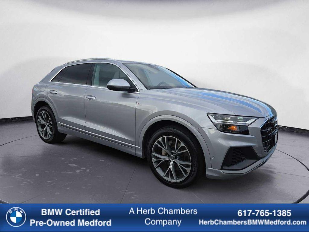 used 2020 Audi Q8 car, priced at $32,197