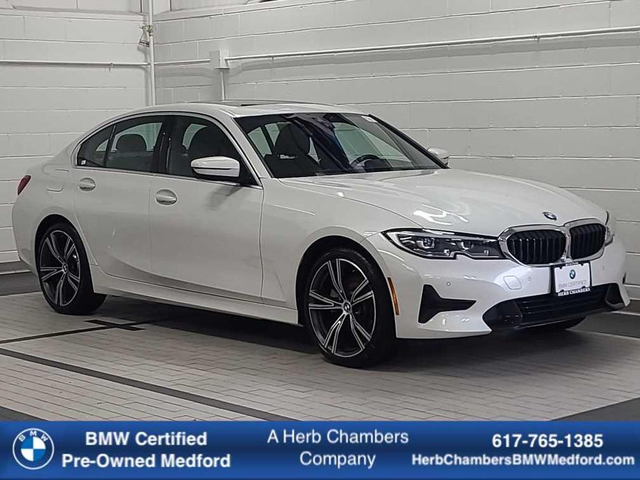 used 2021 BMW 330 car, priced at $33,398