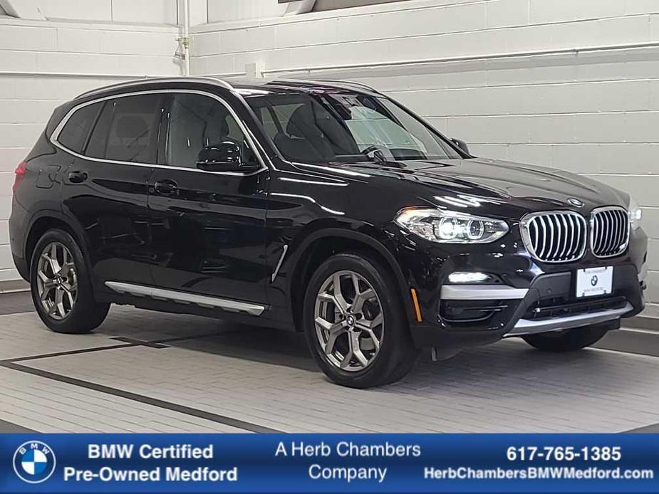 used 2021 BMW X3 car, priced at $35,398