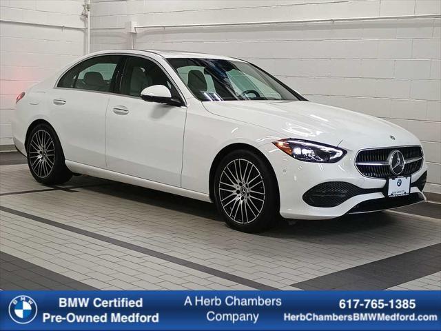 used 2024 Mercedes-Benz C-Class car, priced at $42,998