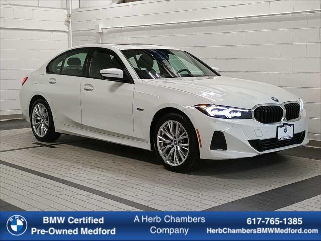 used 2023 BMW 330e car, priced at $36,698