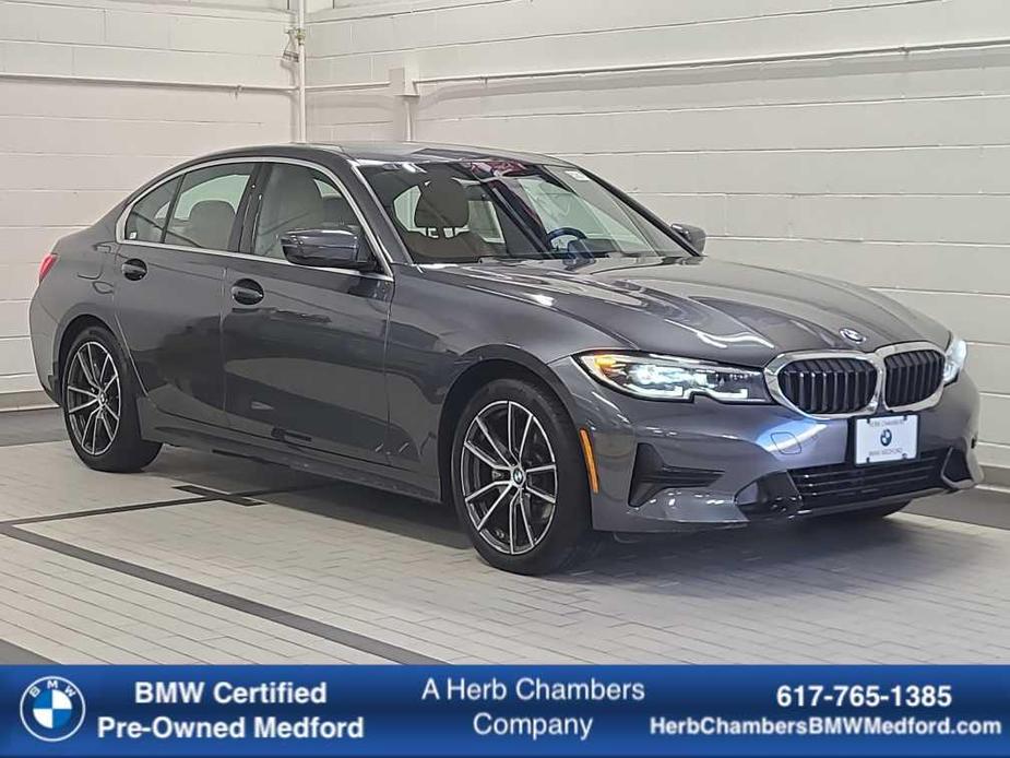 used 2021 BMW 330 car, priced at $34,798
