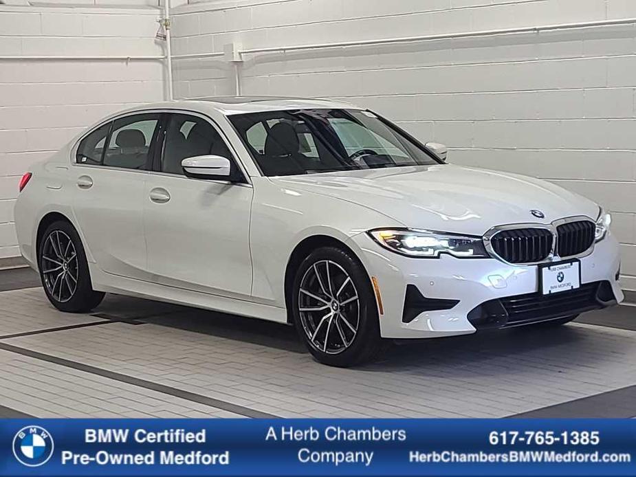 used 2021 BMW 330 car, priced at $33,398
