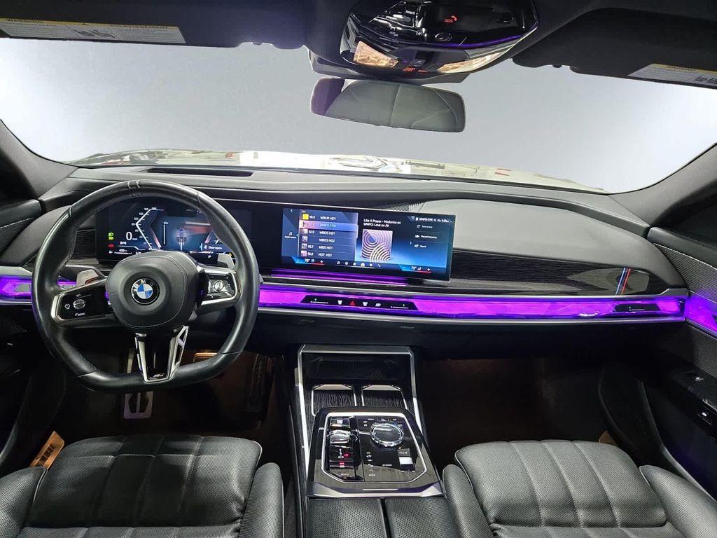 used 2024 BMW 740 car, priced at $70,497