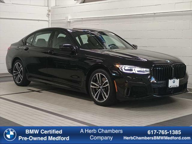 used 2022 BMW 740 car, priced at $52,998