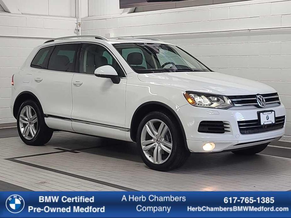 used 2014 Volkswagen Touareg car, priced at $13,998