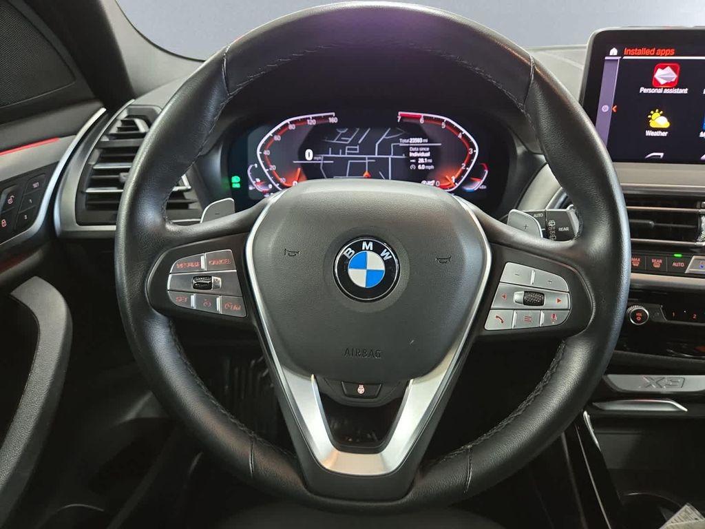 used 2022 BMW X3 car, priced at $37,498