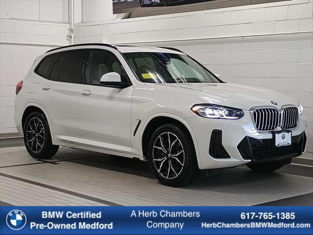 used 2022 BMW X3 car, priced at $40,998