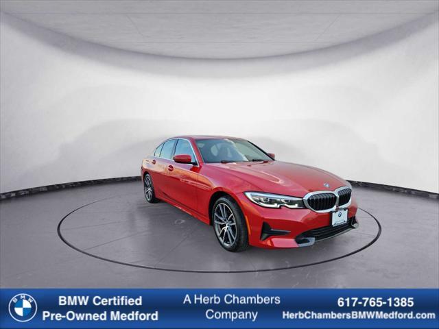 used 2022 BMW 330 car, priced at $34,998