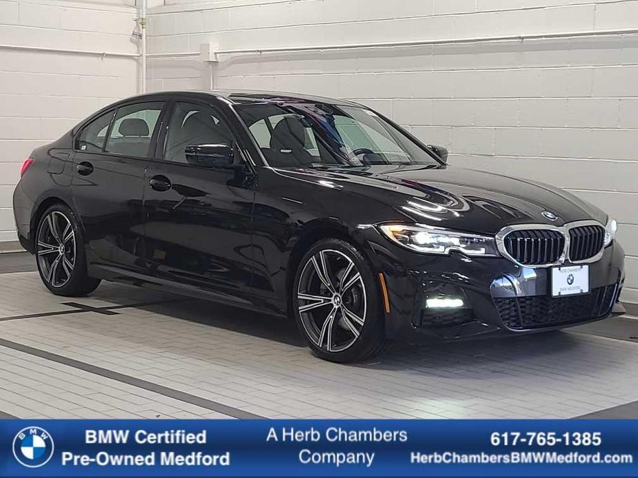 used 2021 BMW 330 car, priced at $36,398