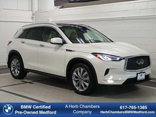 used 2022 INFINITI QX50 car, priced at $27,998