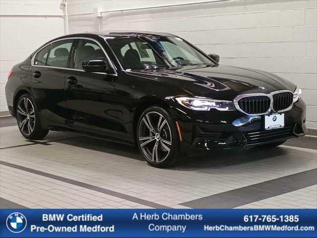 used 2021 BMW 330 car, priced at $31,998