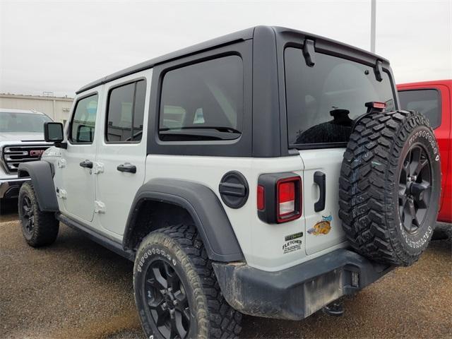 used 2022 Jeep Wrangler Unlimited car, priced at $33,995