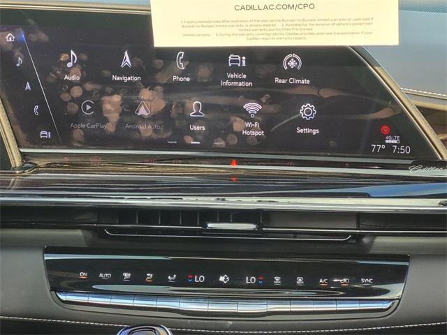 used 2022 Cadillac Escalade car, priced at $79,995