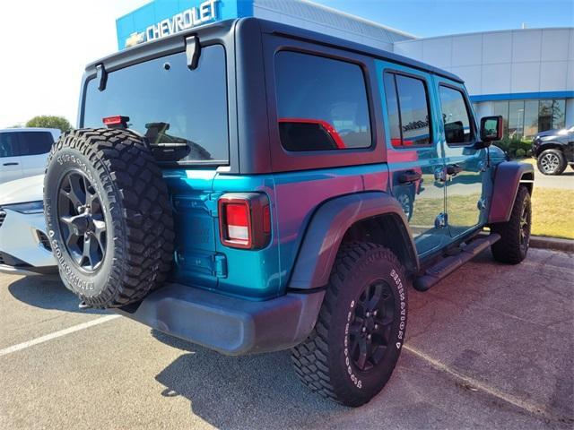 used 2020 Jeep Wrangler Unlimited car, priced at $34,577