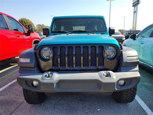 used 2020 Jeep Wrangler Unlimited car, priced at $34,577