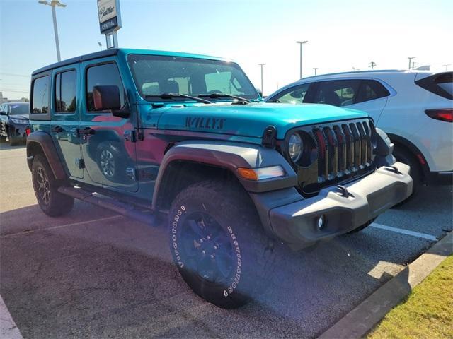 used 2020 Jeep Wrangler Unlimited car, priced at $34,577