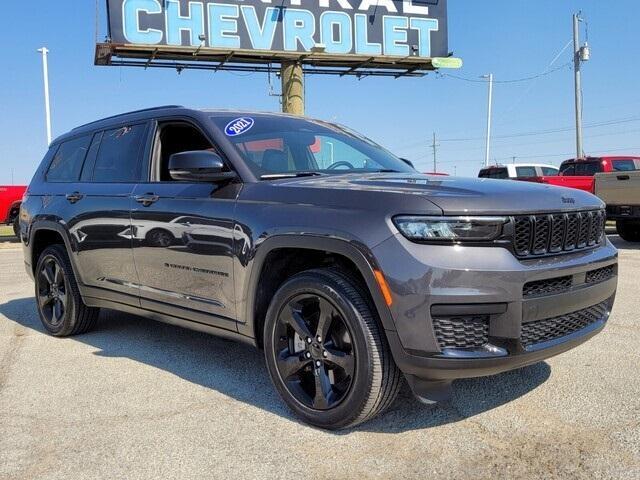 used 2021 Jeep Grand Cherokee L car, priced at $31,429