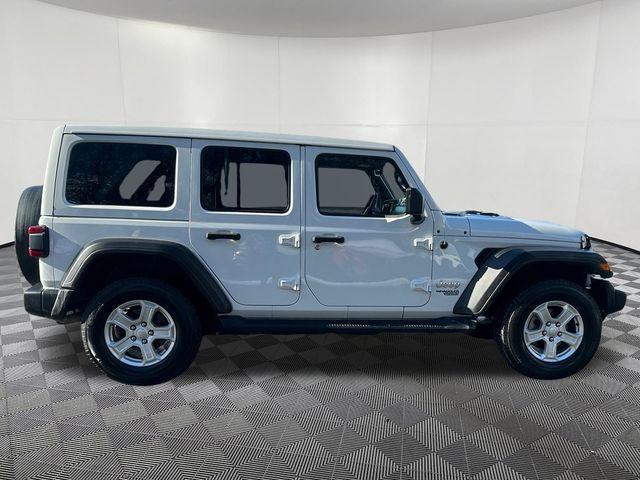 used 2021 Jeep Wrangler Unlimited car, priced at $27,374