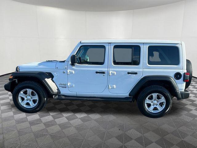 used 2021 Jeep Wrangler Unlimited car, priced at $27,374