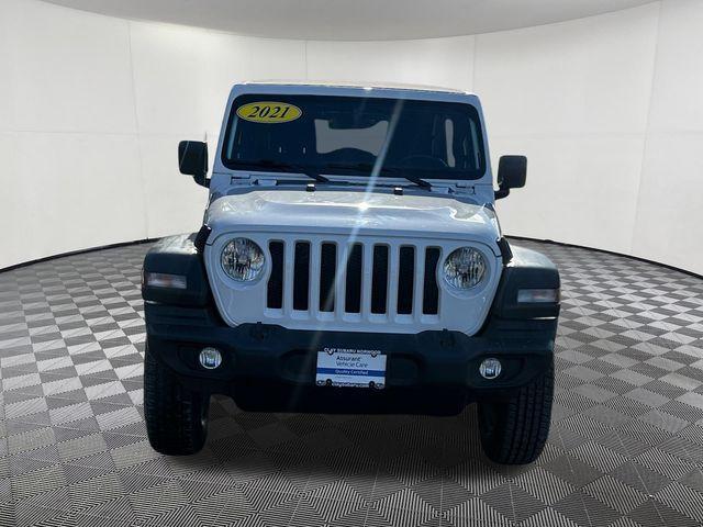 used 2021 Jeep Wrangler Unlimited car, priced at $27,374