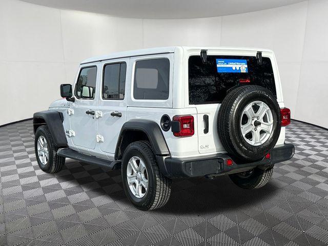 used 2021 Jeep Wrangler Unlimited car, priced at $27,374