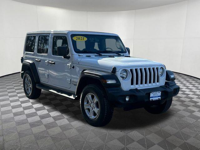 used 2021 Jeep Wrangler Unlimited car, priced at $27,374