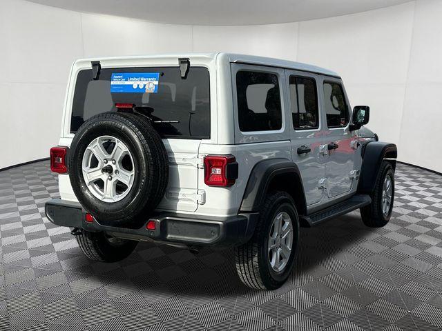 used 2021 Jeep Wrangler Unlimited car, priced at $27,374