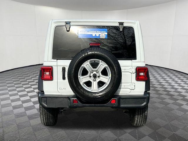 used 2021 Jeep Wrangler Unlimited car, priced at $27,374