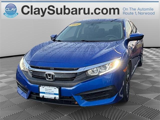 used 2018 Honda Civic car, priced at $16,613