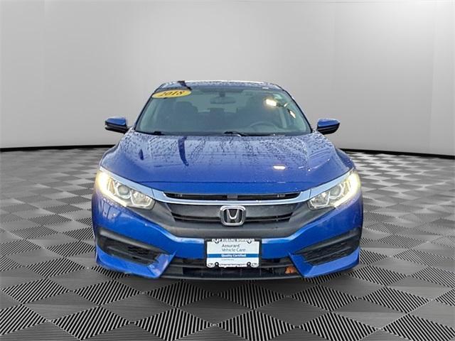 used 2018 Honda Civic car, priced at $16,613