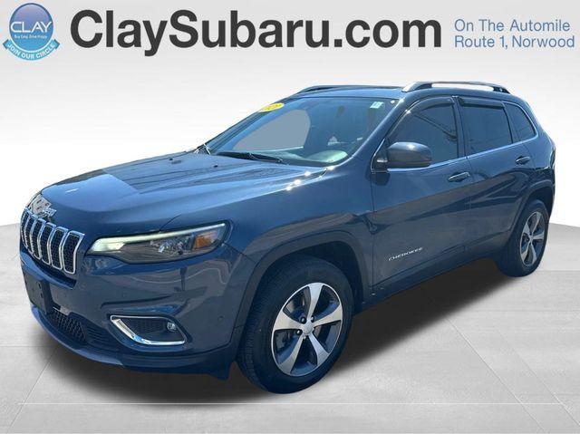 used 2021 Jeep Cherokee car, priced at $23,300