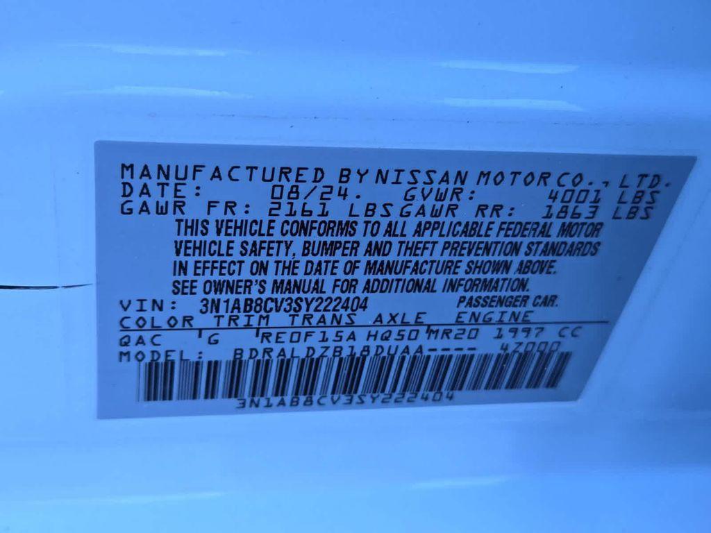 new 2025 Nissan Sentra car, priced at $23,909