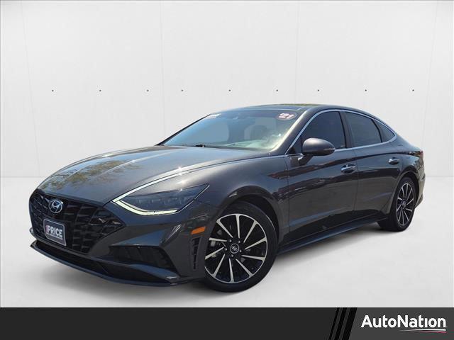 used 2021 Hyundai Sonata car, priced at $20,633