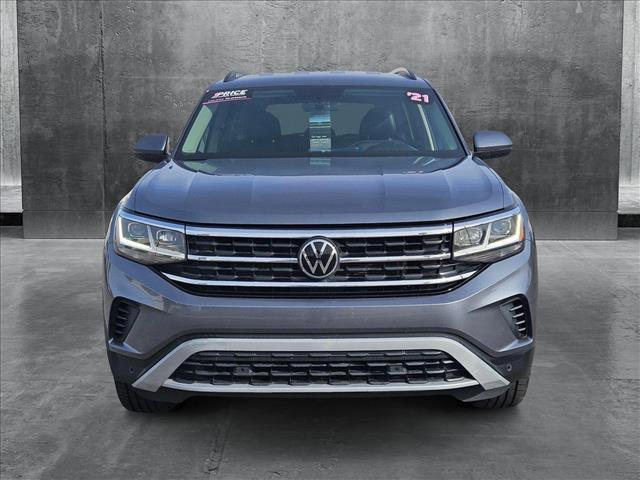 used 2021 Volkswagen Atlas car, priced at $23,489