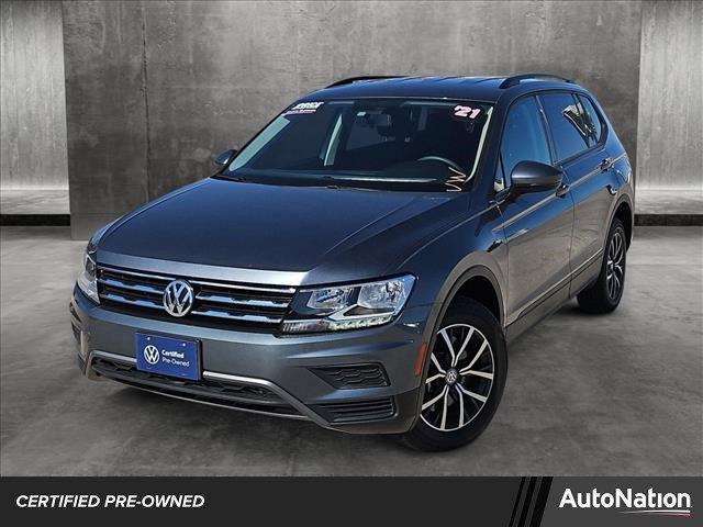 used 2021 Volkswagen Tiguan car, priced at $19,899