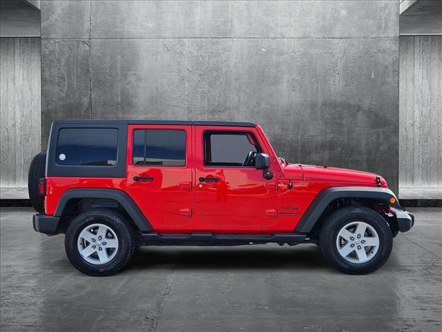 used 2017 Jeep Wrangler Unlimited car, priced at $23,069