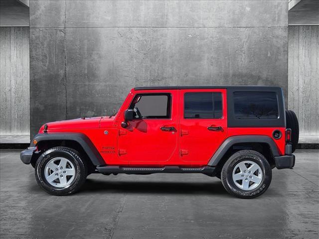 used 2017 Jeep Wrangler Unlimited car, priced at $23,069