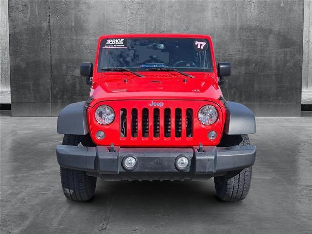 used 2017 Jeep Wrangler Unlimited car, priced at $23,069