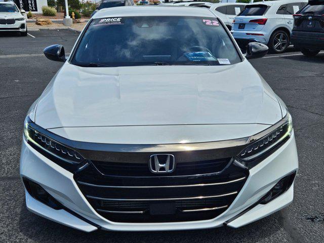 used 2022 Honda Accord car, priced at $23,455