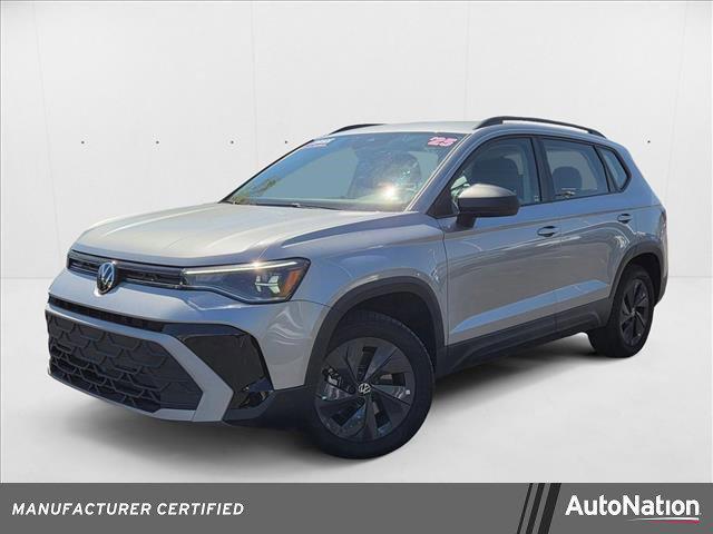 used 2025 Volkswagen Taos car, priced at $22,477