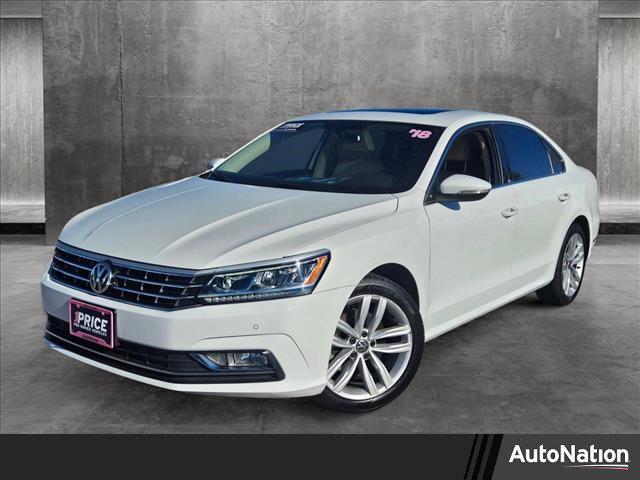 used 2018 Volkswagen Passat car, priced at $14,387