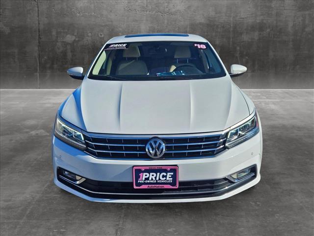 used 2018 Volkswagen Passat car, priced at $14,387