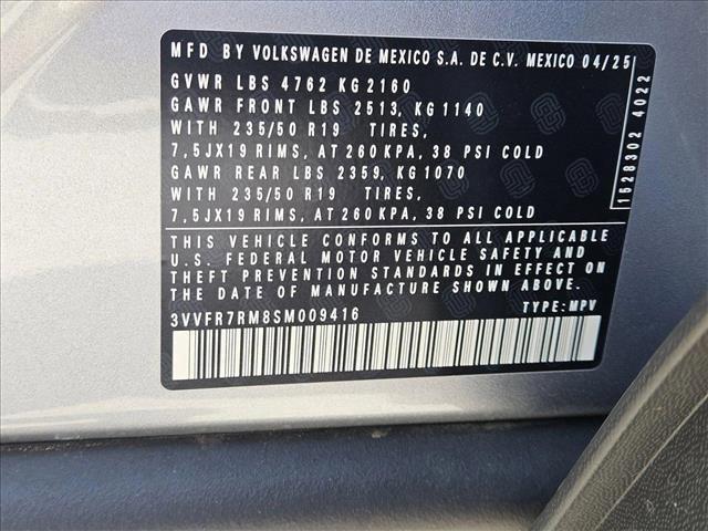 new 2025 Volkswagen Tiguan car, priced at $34,704