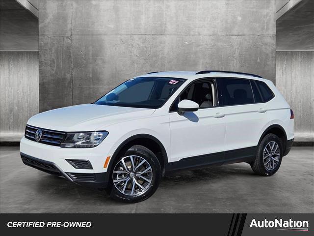 used 2021 Volkswagen Tiguan car, priced at $18,287