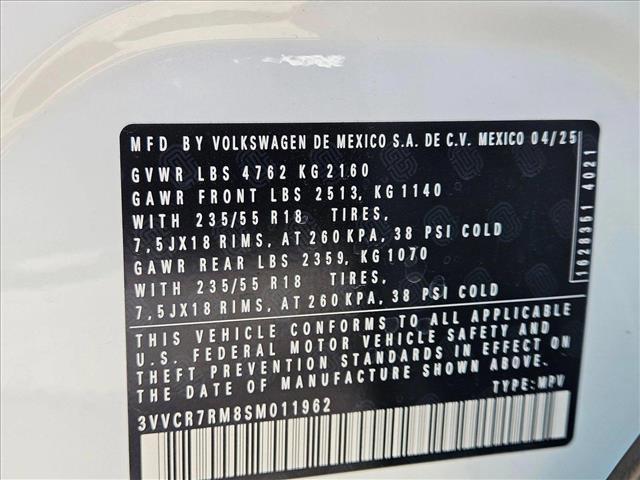 new 2025 Volkswagen Tiguan car, priced at $29,626